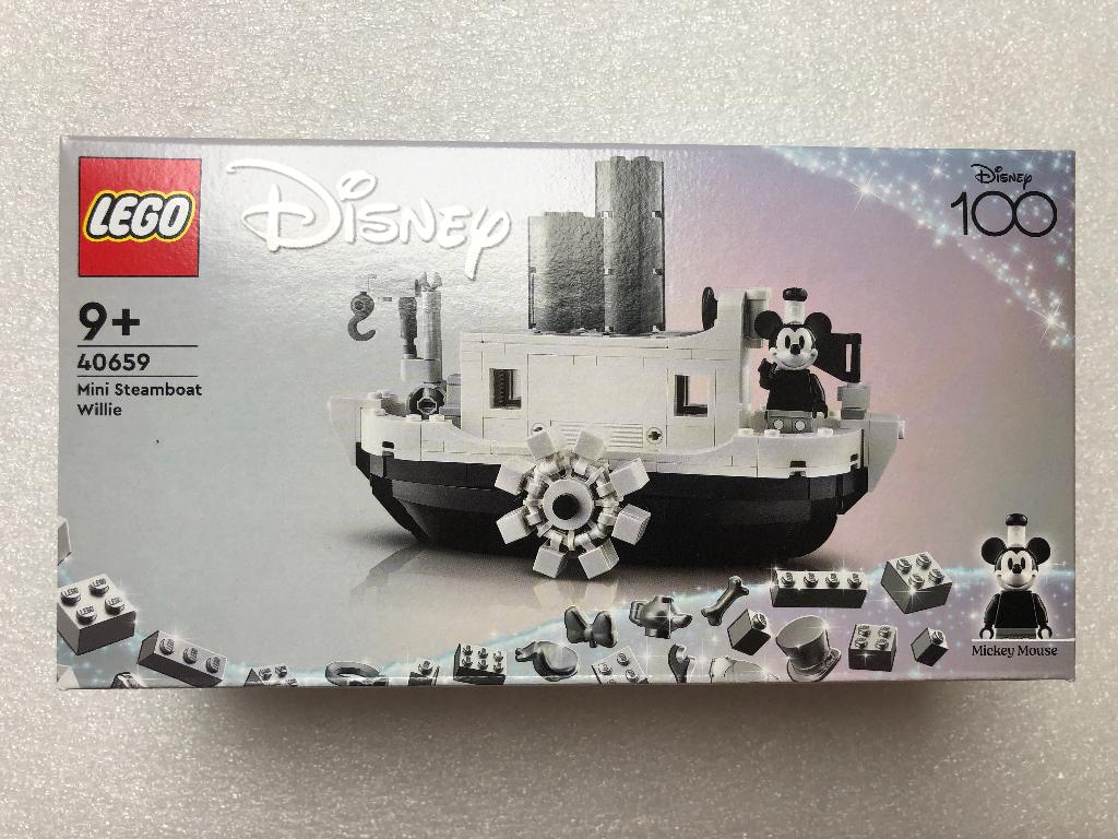 LEGO® Disney® 40659 - Mini Steamboat Willie *Nieuw*, Lego, Nieuw, Ophalen of Verzenden, Disney