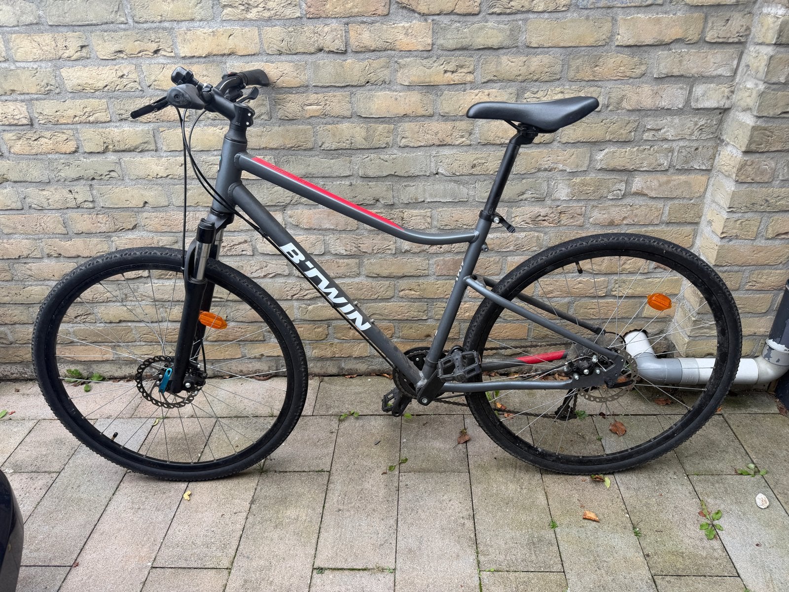 B'Twin Riverside Fiets, Gebruikt, Versnellingen, Schijfrem, 53 tot 57 cm
