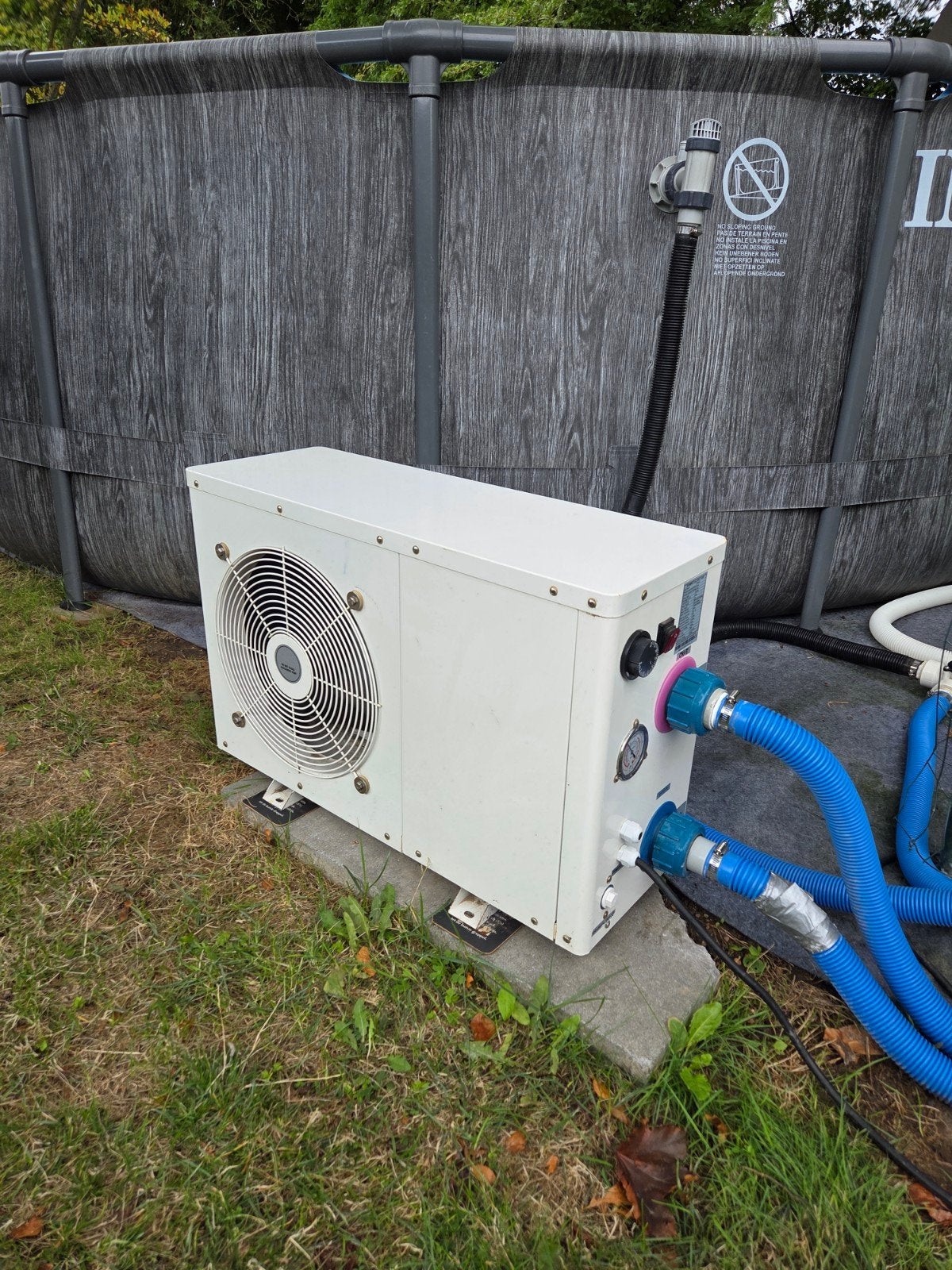 ECO Zwembad Warmtepomp 4,5 - 5KW - Efficiënte Zwembadverwarm, Ophalen, Gebruikt, Verwarming