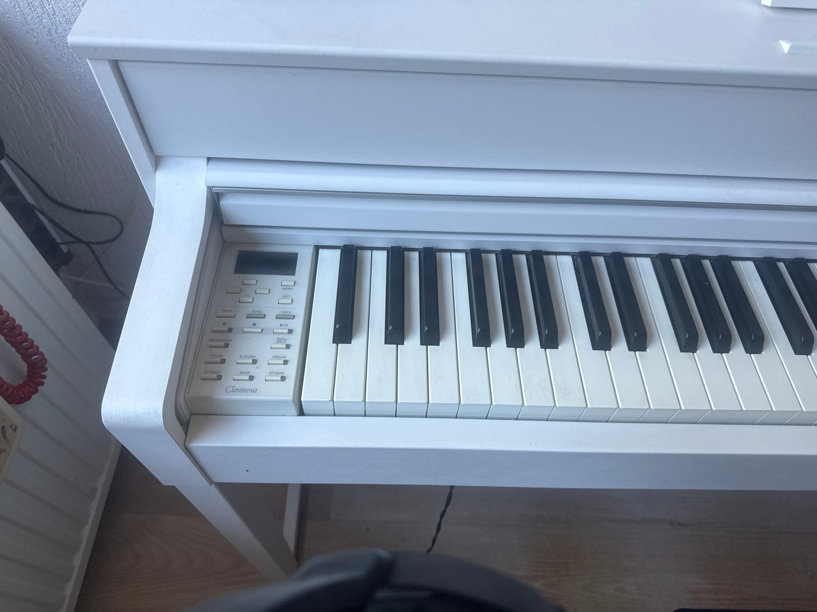 Yamaha Clavinova CLP-535 Digitaal Piano - Wit, Ophalen, Wit, Digitaal, Zo goed als nieuw