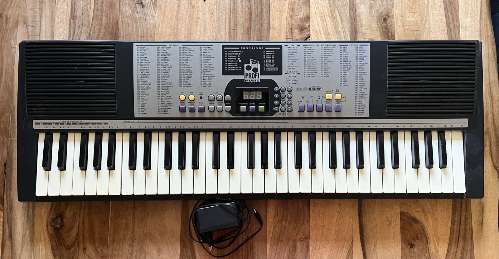 Profi Music Keyboard - Elektronisch Piano, Ophalen, Gebruikt, 61 toetsen, Overige merken