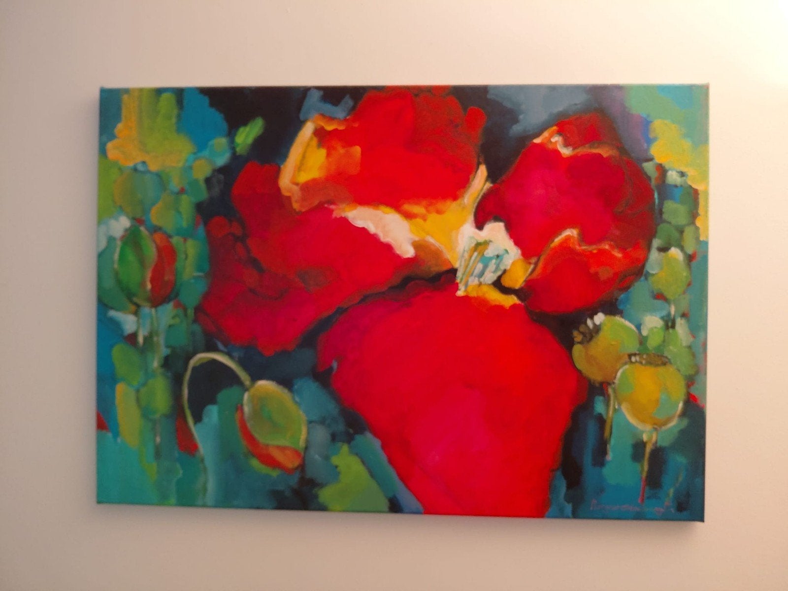 Margriet Steenbergen schilderij, Antiek en Kunst, Kunst | Schilderijen | Abstract, Ophalen of Verzenden