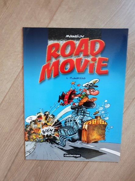 Plankgas - road movie, Eén stripboek, Ophalen of Verzenden, Zo goed als nieuw