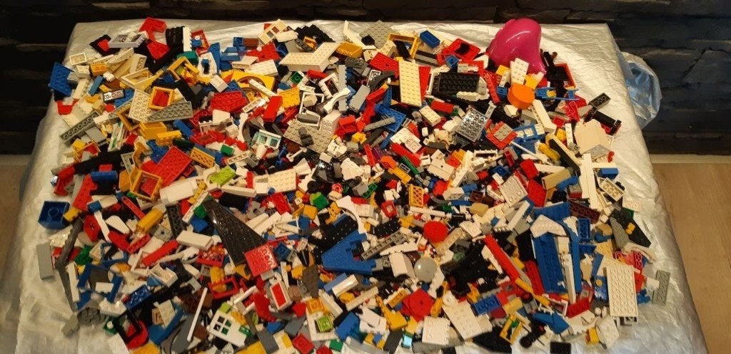 Lego losse KG's vanaf 10 EUR per KG, Ophalen of Verzenden, Gebruikt, Losse stenen, Lego