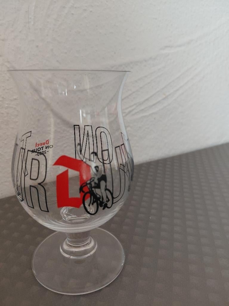 Mini glas Duvel on tour 2020, Verzamelen, Glas en Borrelglaasjes, Ophalen of Verzenden, Zo goed als nieuw, Bierglas