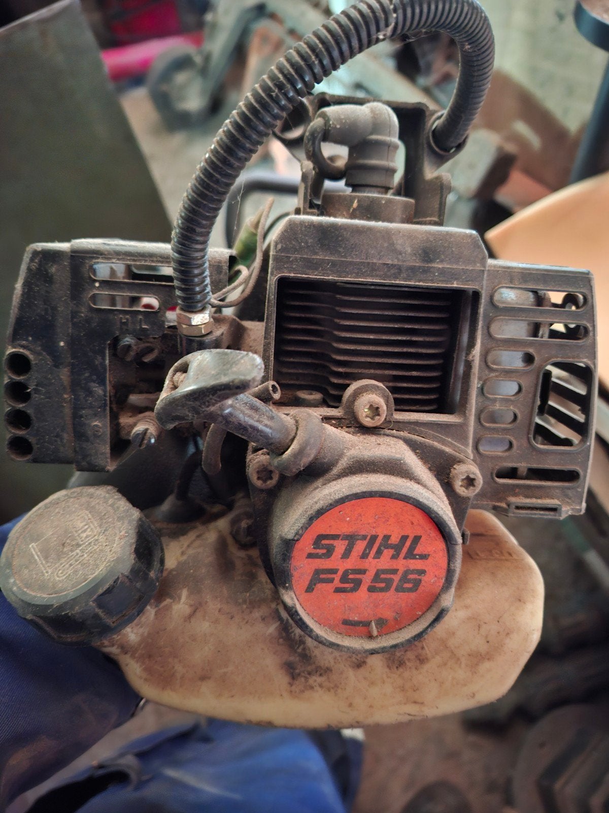 Stihl FS56 bosmaaier - Voor onderdelen of reparatie, Ophalen, Gebruikt, Benzine, Stihl