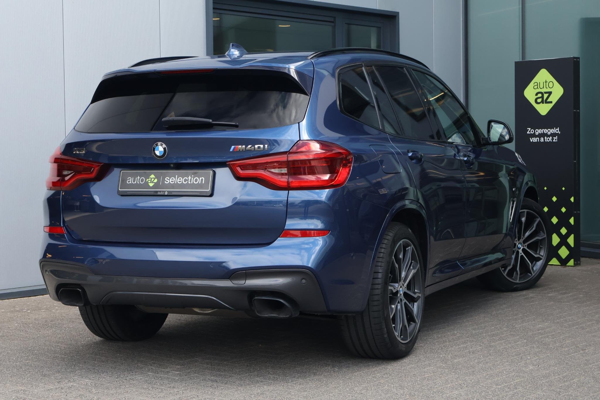 BMW X3 M40i xDrive / Harman Kardon / 360 Camera / Trekhaak, Auto's, Automaat, Gebruikt, Blauw, Bedrijf