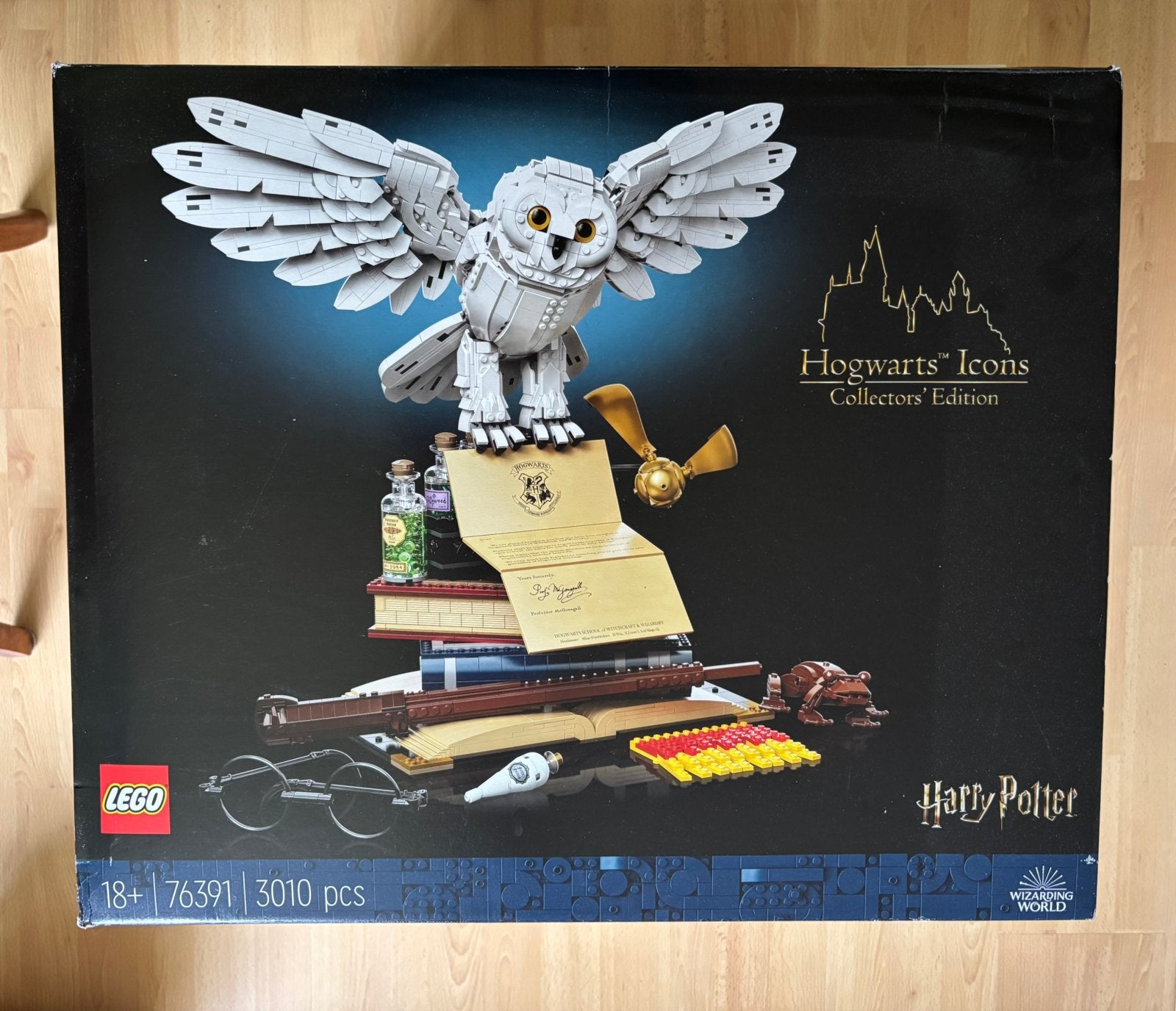 Lego 76391 Hogwarts Icons, Ophalen, Lego, Compleet, Complete set