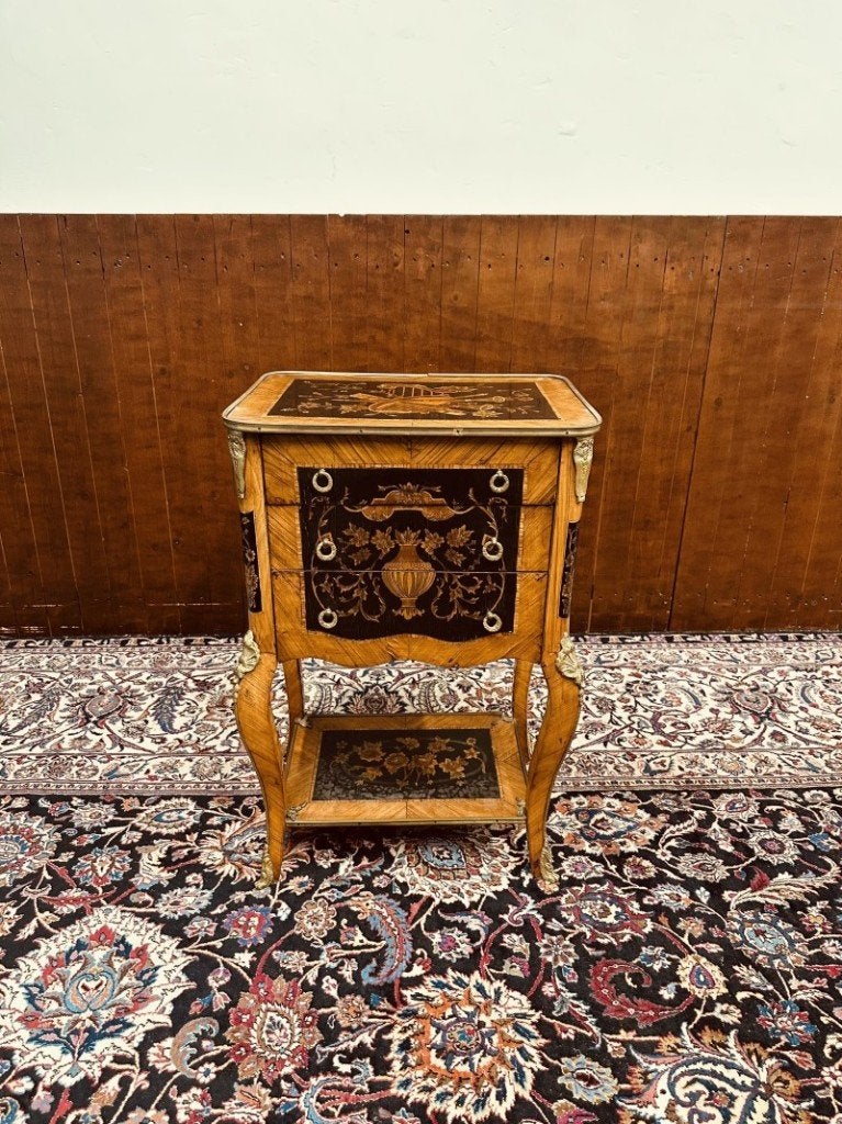 Antieke Franse Sidetable, Ophalen of Verzenden