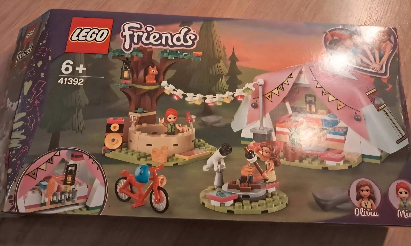 Lego Friends Camping Set 41392, Lego, Friends, Ophalen of Verzenden, Zo goed als nieuw