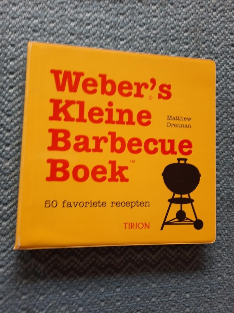 Weber's Kleine Barbecue Boek - 50 favoriete recepten, Ophalen of Verzenden