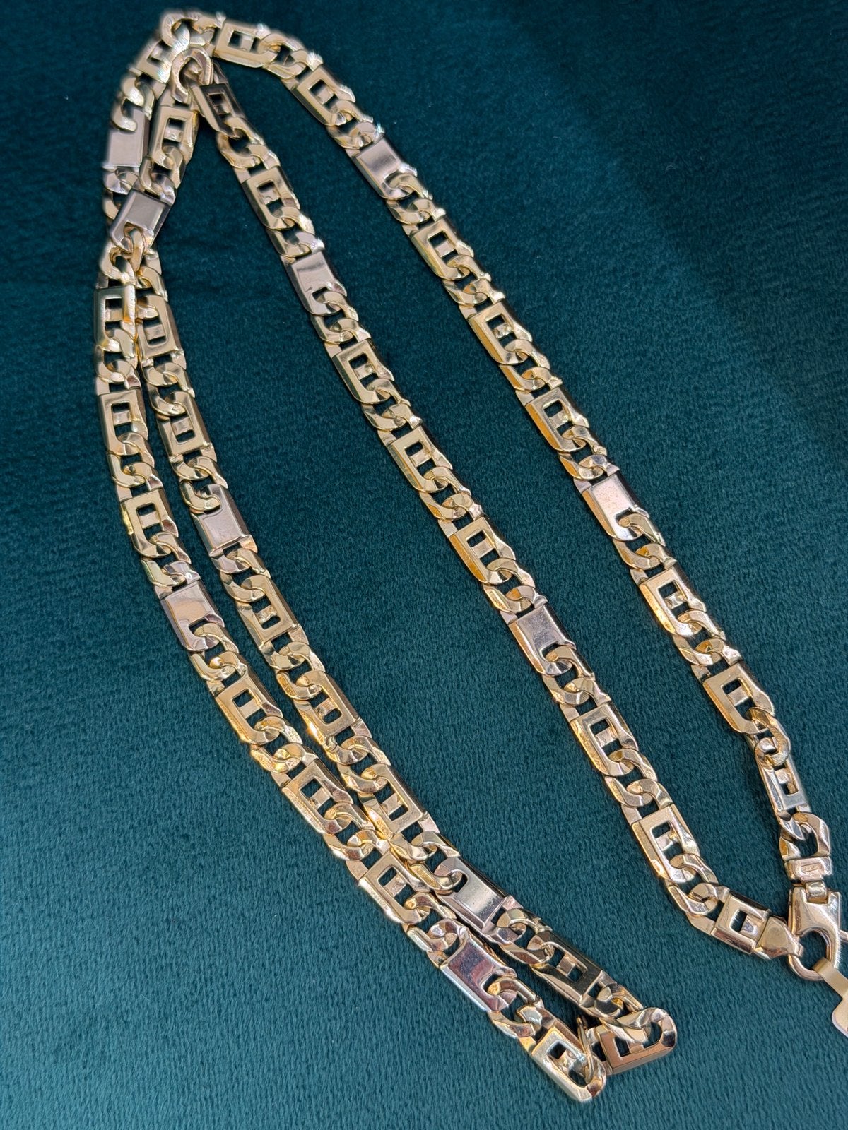 18KT Goud - 60.8 Gram - Ketting - ROLLIE - Herenketting, Ophalen, Nieuw, Goud