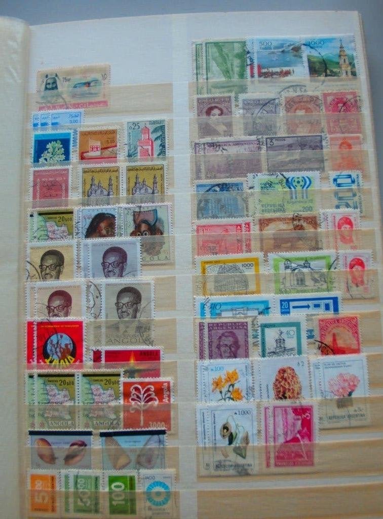 Stockboek Australia, Bahrain, Barbados, Brunei, Cameroun, Ophalen of Verzenden, Buitenland
