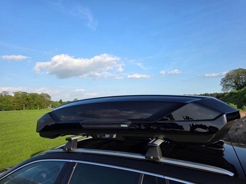 Te Huur: Thule Motion 3 XXL dakkoffer skikoffer autokoffer, Ophalen, Zo goed als nieuw
