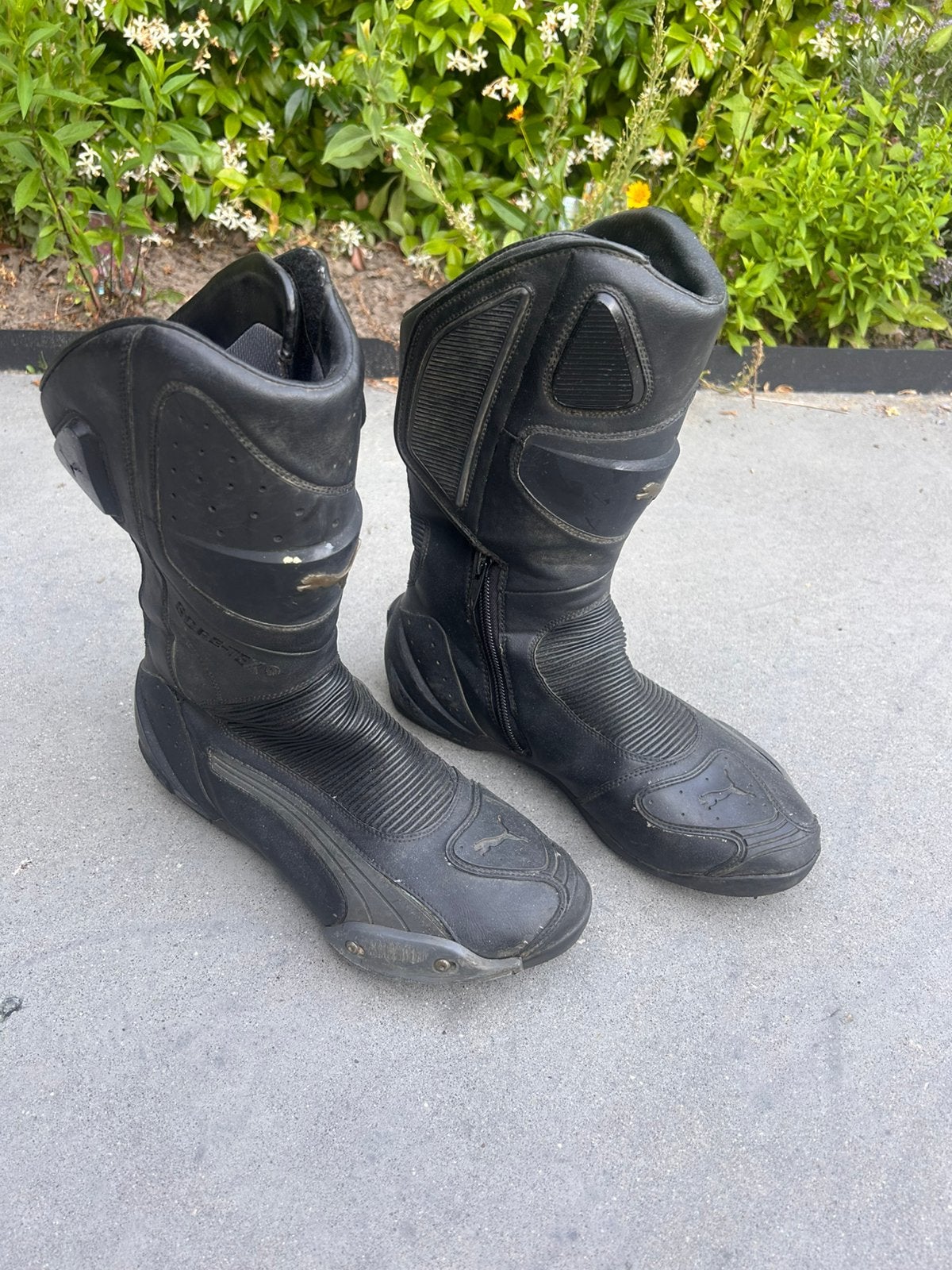 Puma motorlaarzen maat 46, Motoren, Ophalen of Verzenden, Tweedehands, Laarzen