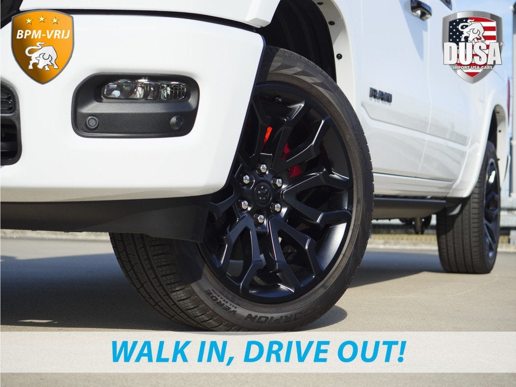 Dodge Ram | 1500 | Limited | Night | 3.0L Twin-Turbo I6 | Hi, Auto's, Bestelauto's, Automaat, 2438 kg, Zwart, Wit
