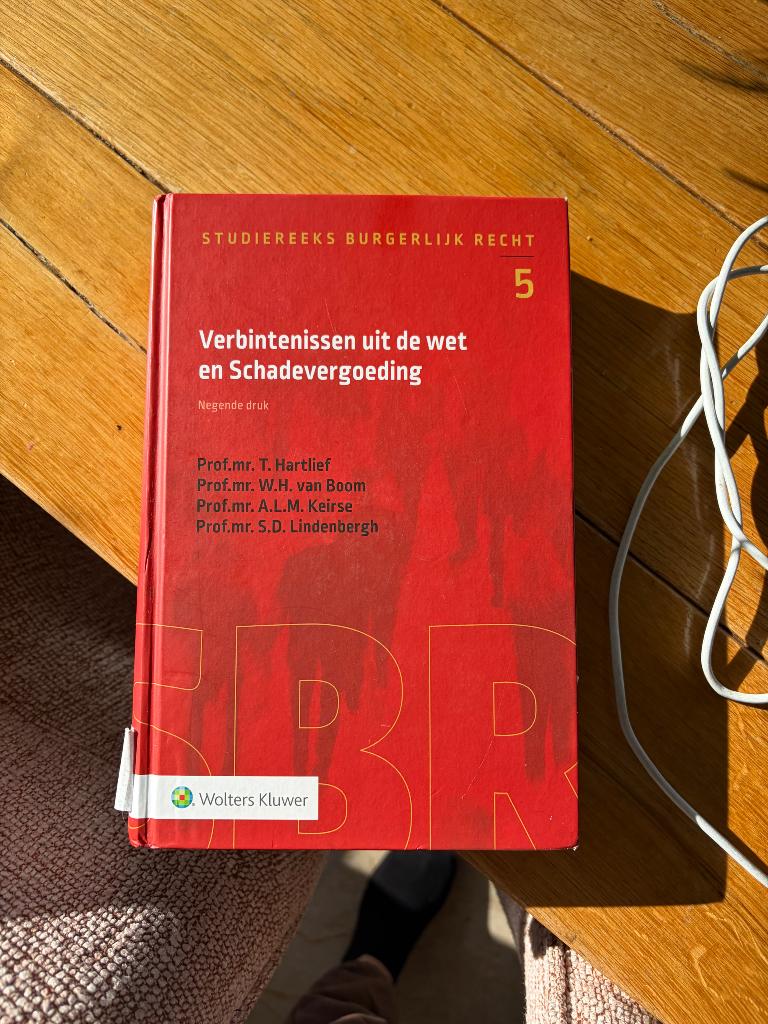Verbintenissen uit de wet en schadevergoeding, Boeken, Studieboeken en Cursussen, Gelezen, Verzenden, HBO, Wolters Kluwer
