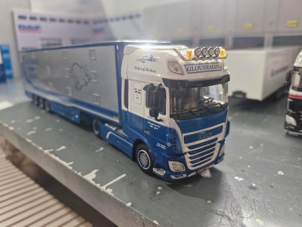 Daf XF met veetrailer wsi van gloudemans, Ophalen of Verzenden, Zo goed als nieuw, Bus of Vrachtwagen, Wsi
