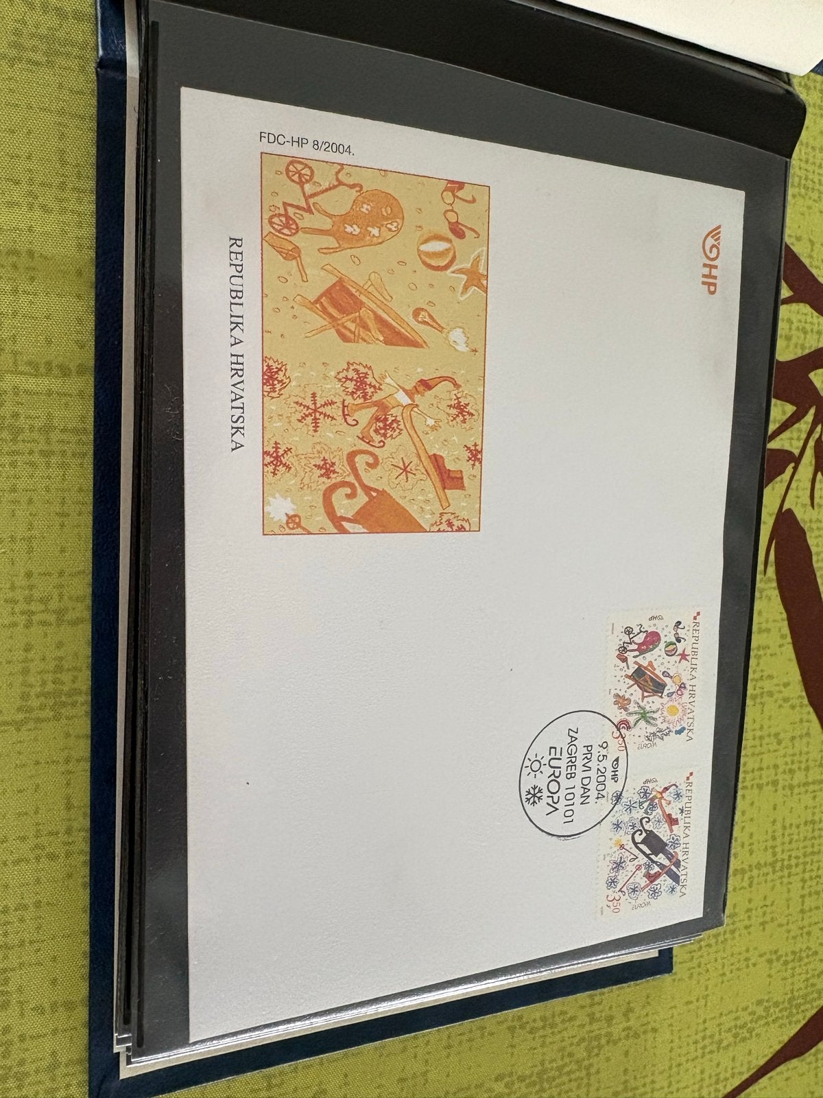Verzameling van Eerste Dag Enveloppen (FDC's), Ophalen, Onbeschreven, Europa