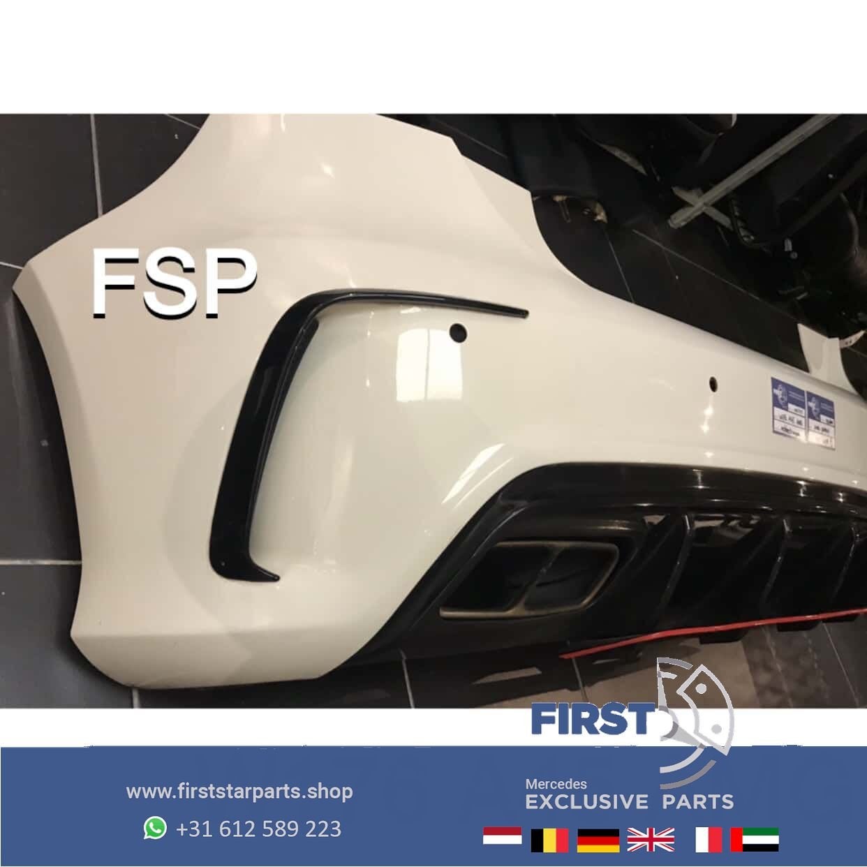 W176 A45 AMG VOORBUMPER + ACHTERBUMPER SET Mercedes A Klasse, Auto-onderdelen, Gebruikt, -, Ophalen of Verzenden, Bumper
