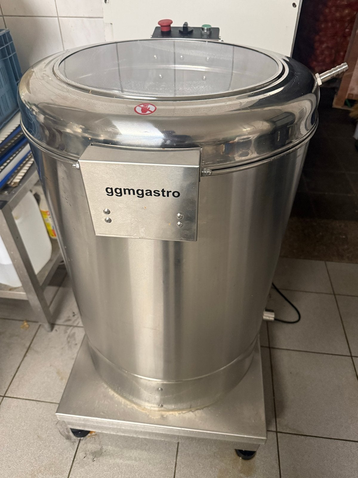 GGM Gastro Slacentrifuge SSH70 70L 140kg/u RVS, Ophalen, Gebruikt, Overige typen