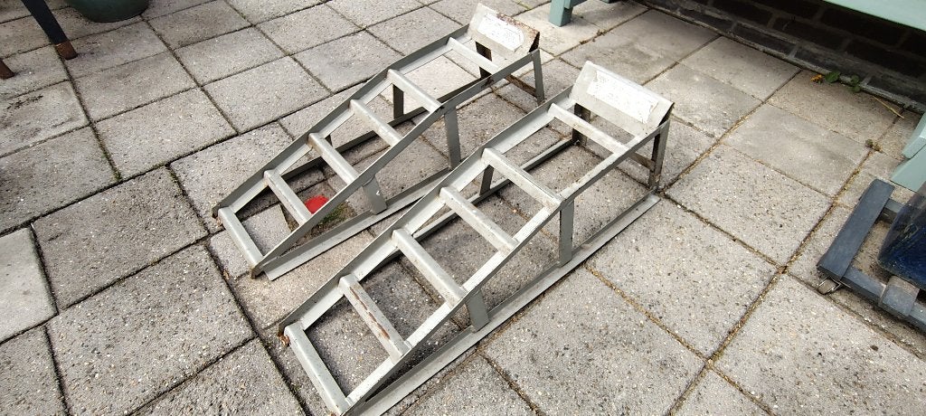 Oprijbokken 1000kg, Auto diversen, Ophalen, Gebruikt