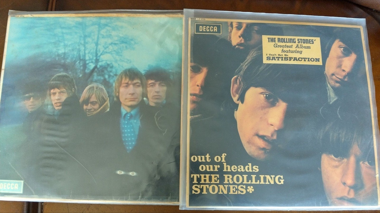 The Rolling Stones LP's: Flowers, Out of Our Heads, Cd's en Dvd's, Vinyl | Rock, Ophalen of Verzenden, LP