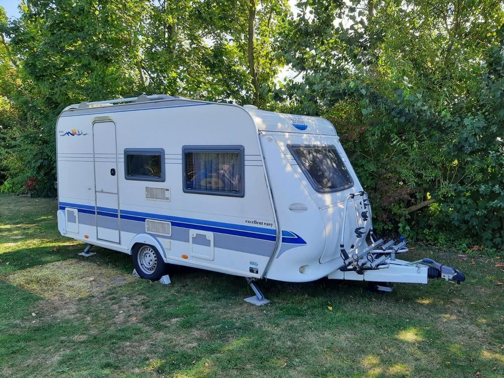 Hobby 400 SB Excellent Caravan - Na 26 Mei, Caravans en Kamperen, Vast bed, Hobby, Treinzit, 750 - 1000 kg