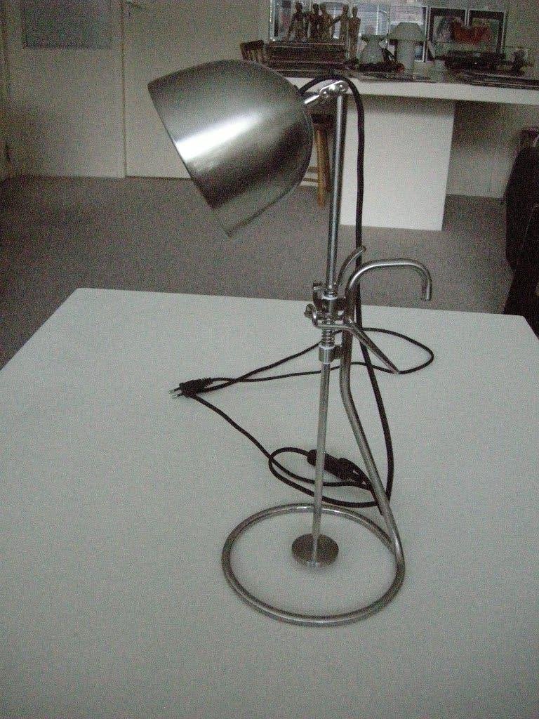 Desk lamp met klem Ravanor Ikea (2X) - nieuwst., Ophalen, Zo goed als nieuw, Metaal