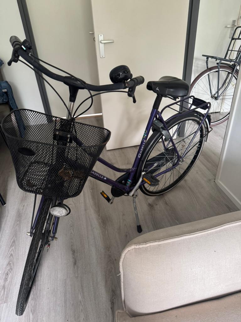 Gazelle dame’s fiets, Ophalen, Gebruikt