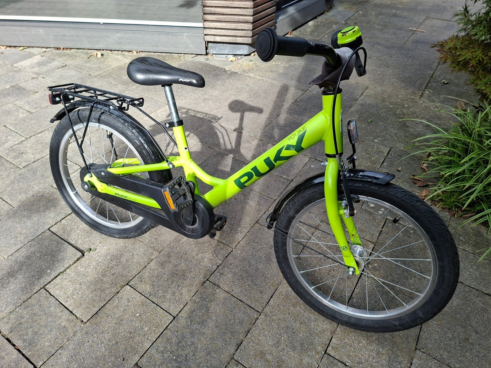 Puky Youke 18 inch fiets, Ophalen, Terugtraprem, Puky, 16 tot 20 inch