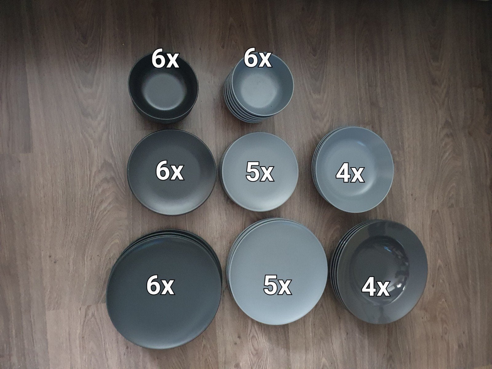 Mooie complete set IKEA FÄRGKLAR servies, Ophalen, Zo goed als nieuw, Porselein, Overige stijlen