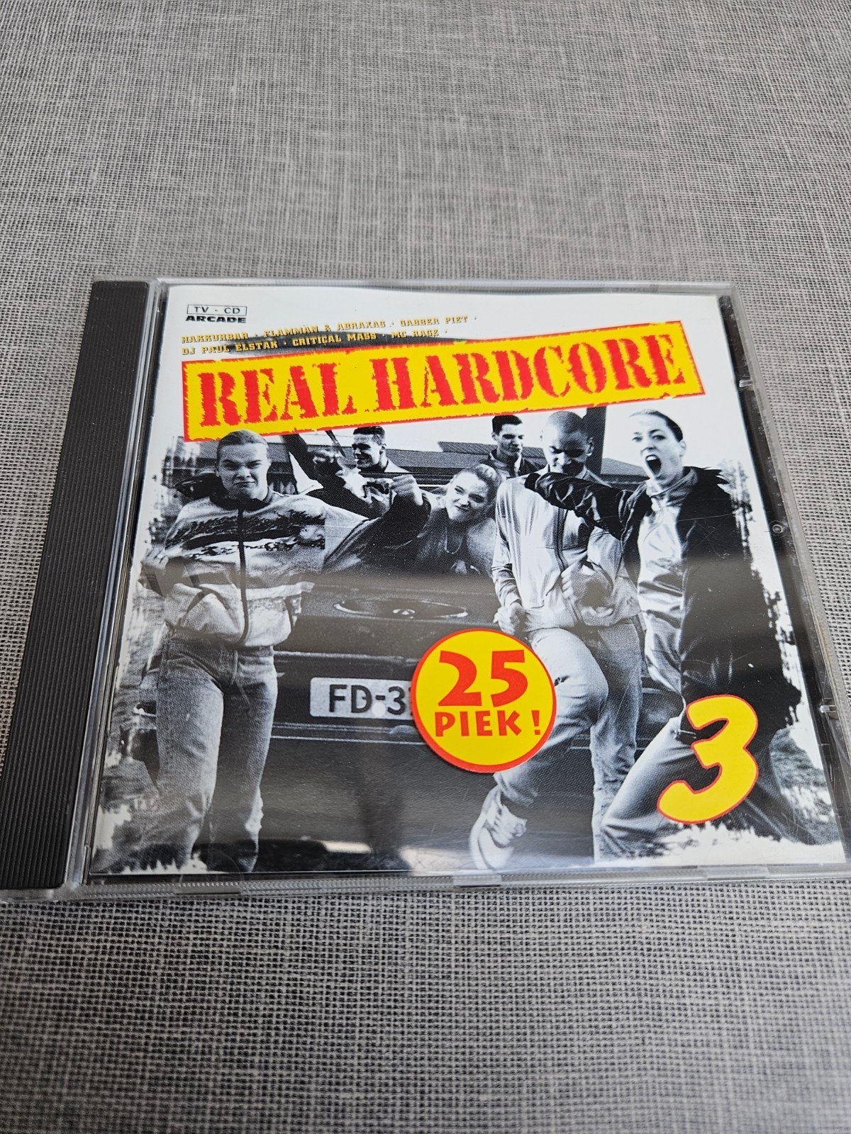 Real Hardcore 3 CD - Origineel en Onbeschadigd, Cd's en Dvd's, Cd's | Dance en House, Zo goed als nieuw, Techno of Trance, Ophalen of Verzenden