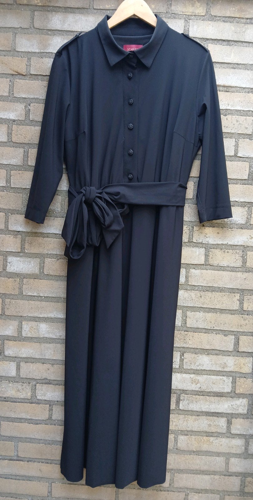 ZGAN jurk, Kleding | Dames, Scarlett, Zwart, Maat 42/44 (L), Ophalen of Verzenden
