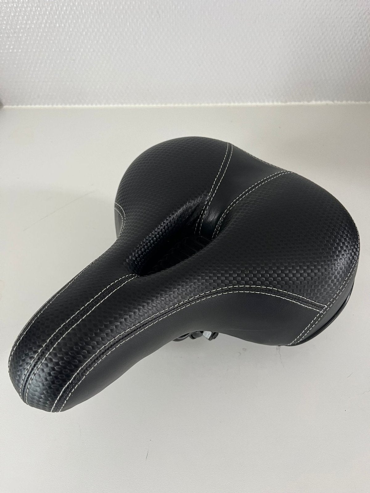Strex comfortabel gel dames fietszadel met vering - Zwart, Gebruikt, Kunststof, Ophalen of Verzenden, Zadel