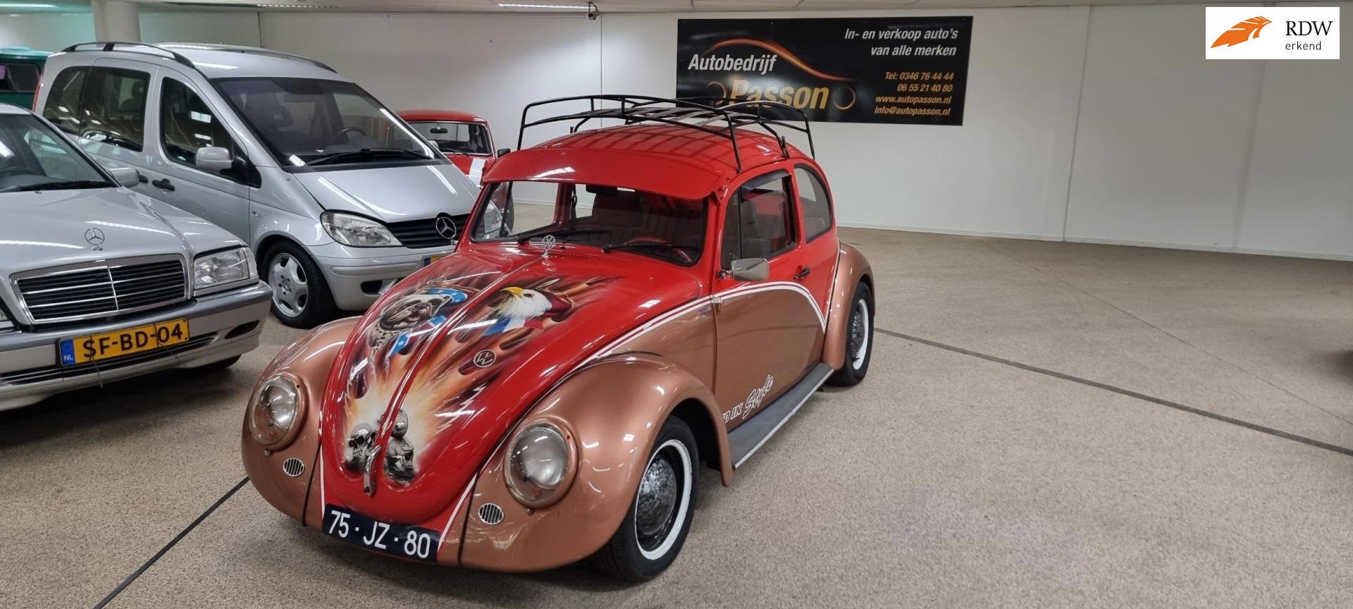 Volkswagen Kever 1200 unieke uitvoering! APK VRIJ ! BELASTIN, Auto's, Achterwielaandrijving, Gebruikt, Beetle (Kever), Origineel Nederlands