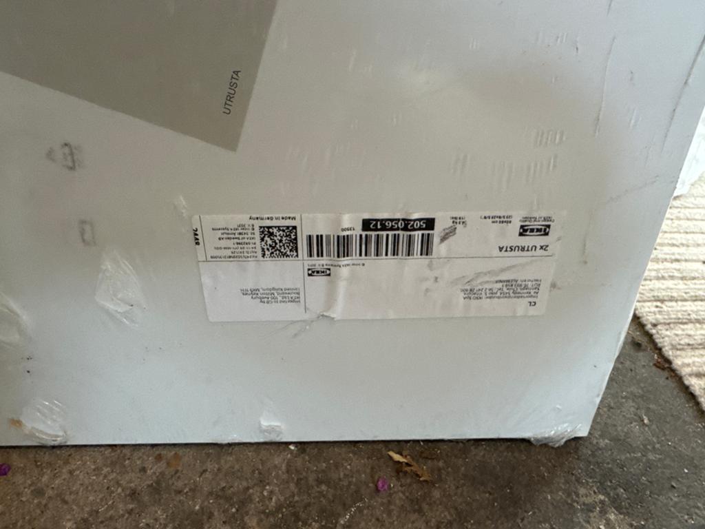 8x IKEA UTRUSTA Inlegplanken 60x60cm - Nieuw in verpakking, Huis en Inrichting, Ophalen, Nieuw