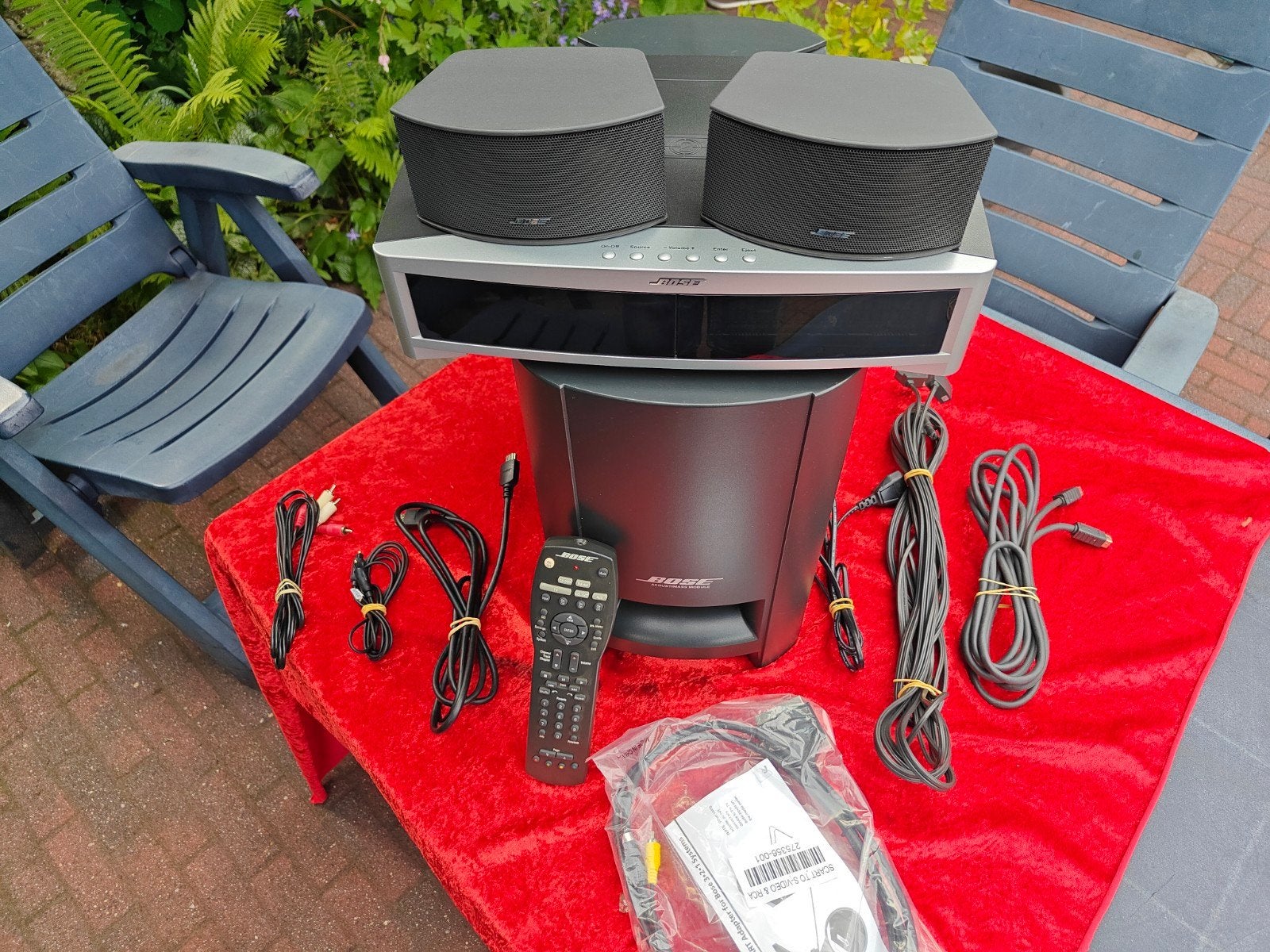 Bose 321 Home cinema set serie 3 met Bluetooth en hdmi, Overige merken, 70 watt of meer, Ophalen of Verzenden, Zo goed als nieuw