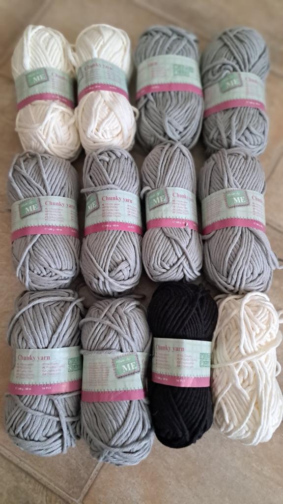 Chunky garen 10 bollen, Ophalen of Verzenden, Nieuw, Breien of Haken, Wol of Garen