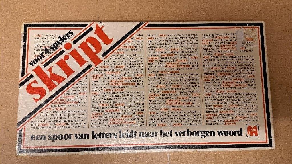 Skript - Jumbo, Drie of vier spelers, Ophalen of Verzenden, Gebruikt, Jumbo