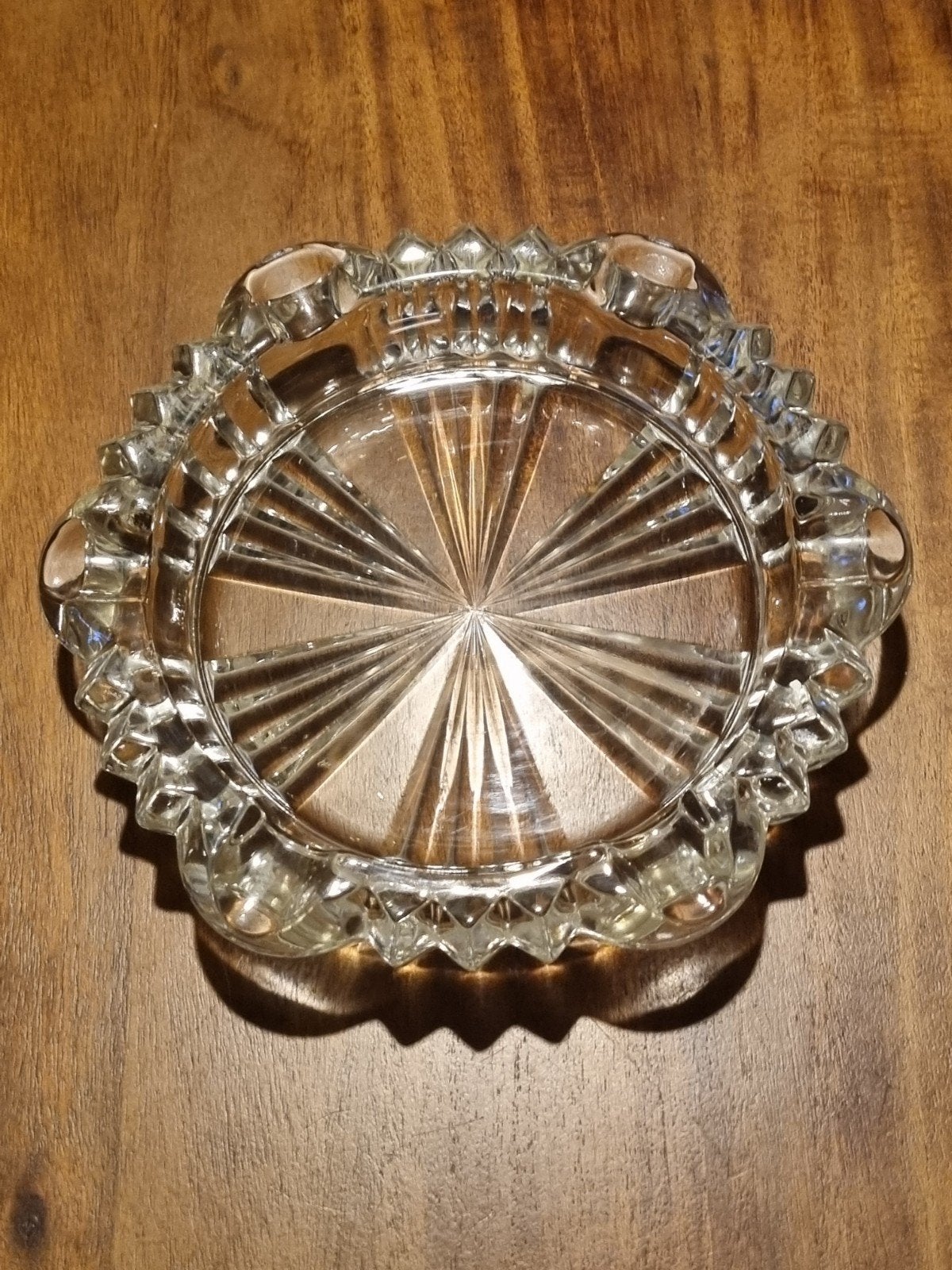 Vintage Glazen Asbak - Decoratief en Functioneel, Ophalen of Verzenden