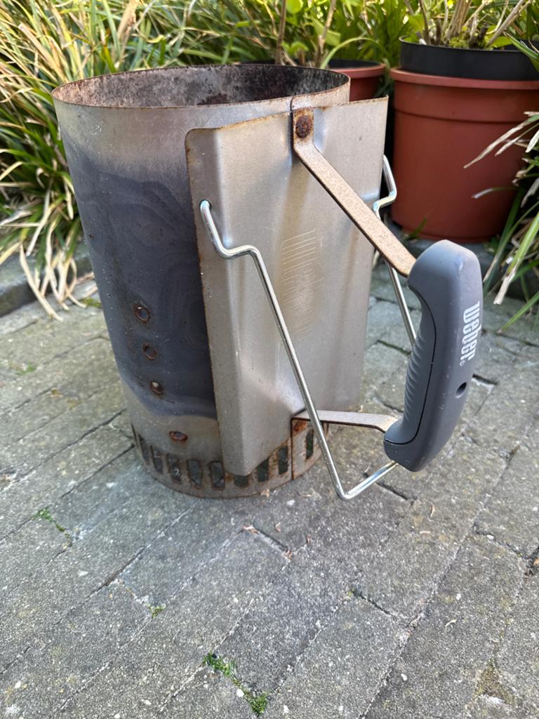 Weber Rapidfire Houtskoolstarter, Ophalen of Verzenden, Gebruikt