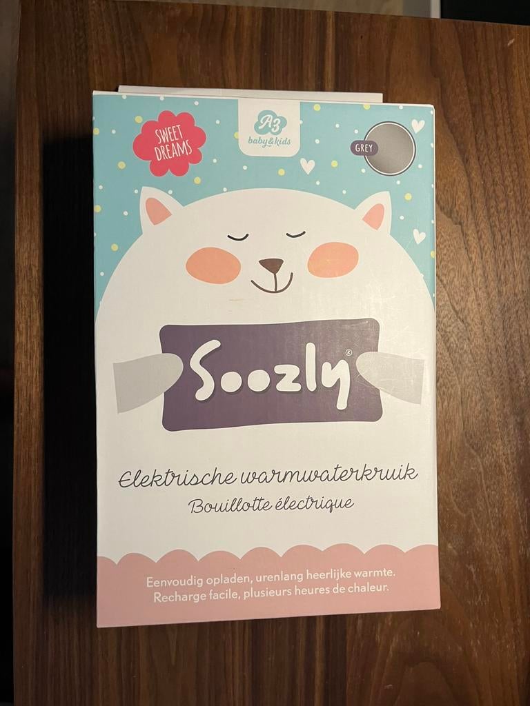 Soozly elektrische warmwaterkruik, Ophalen, Zo goed als nieuw, Zwangerschap en Bevalling