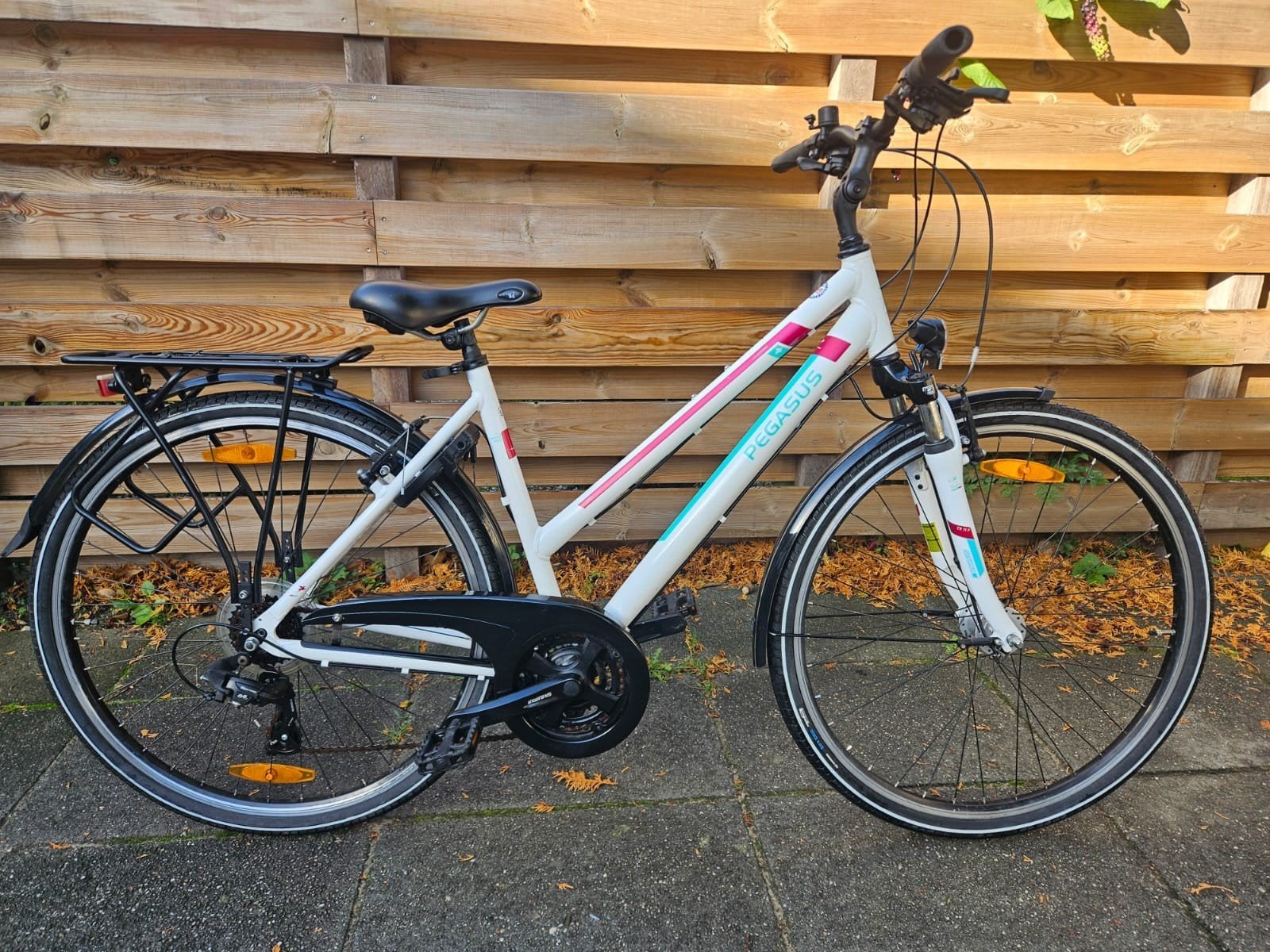 Pegasus Piazza Lite aluminium damesfiets, Overige merken, Velgrem, 47 tot 50 cm, Versnellingen