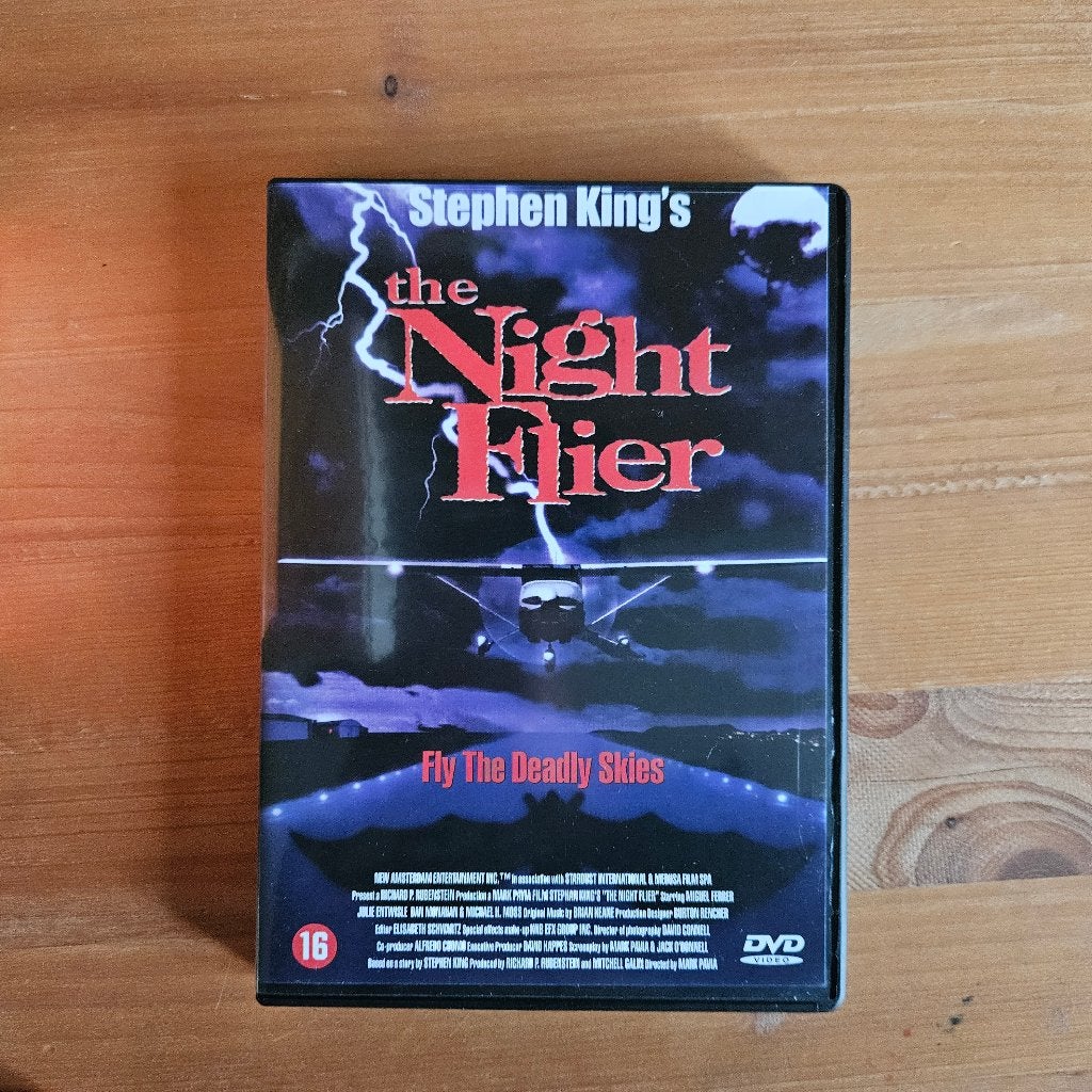 DVD Stephen King's the Nightflier, Engels, Vanaf 16 jaar, Nederlands, Ophalen of Verzenden