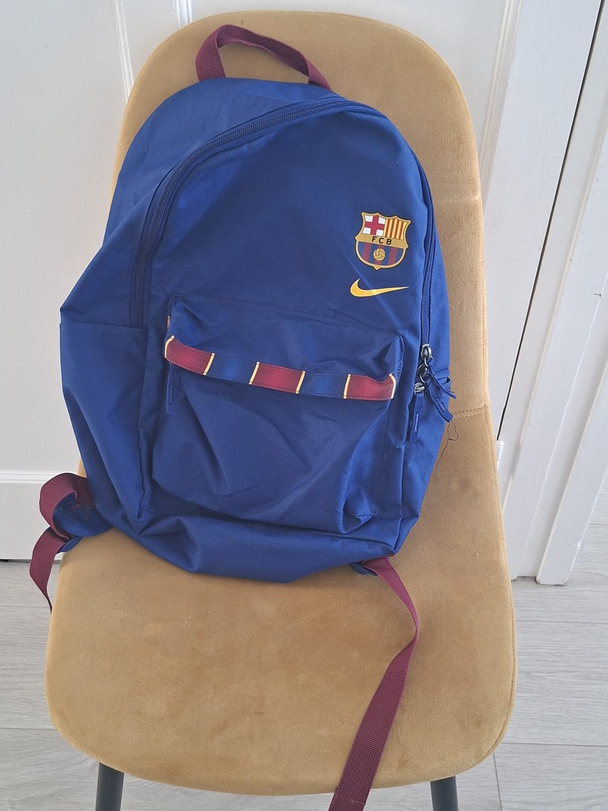 Originele fc barcelona rugzak blauw, Ophalen, Zo goed als nieuw, Overige merken, 30 tot 45 cm