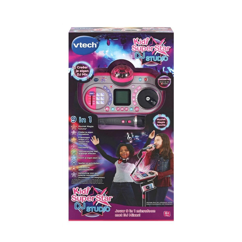 VTECH Kids Superstar DJ Studio karaokeset, Ophalen, Nieuw, 6 jaar of ouder