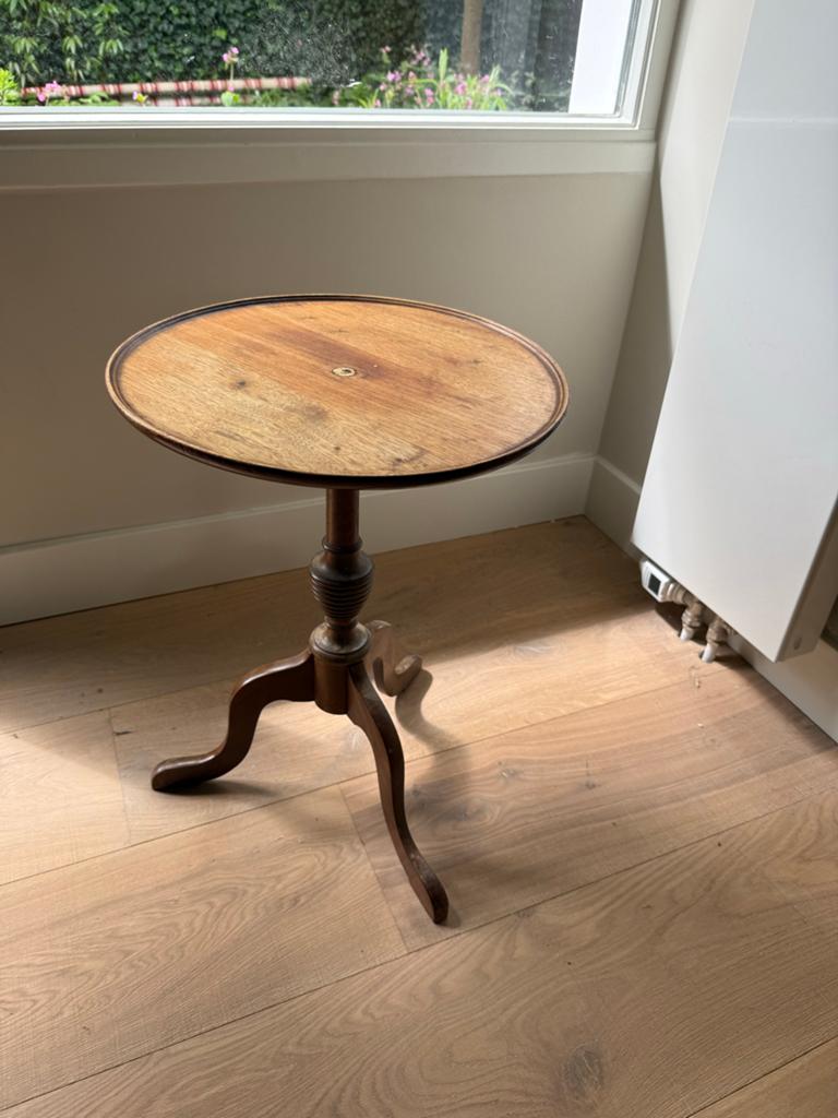 Antieke bijzettafel van H. Pander & Zonen, Ophalen