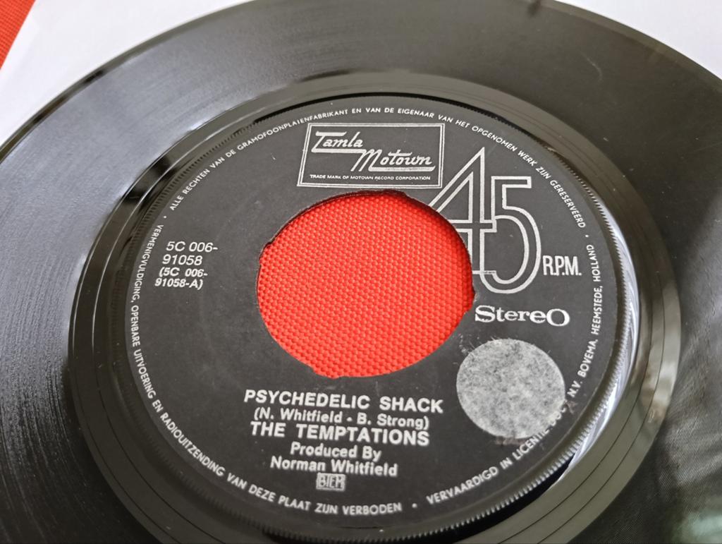 THE TEMPTATIONS 1970 MOTOWN LABEL PSYCH SOUL FUNK, Verzenden, Zo goed als nieuw, R&B en Soul