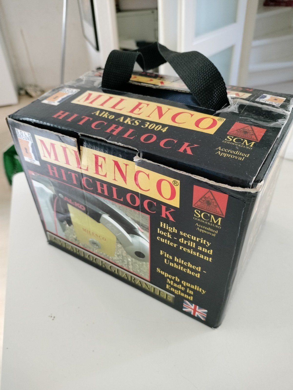 Milenco Alko AKS 3004 Hitchlock SCM gekeurd disselslot, Caravans en Kamperen, Ophalen of Verzenden, Gebruikt